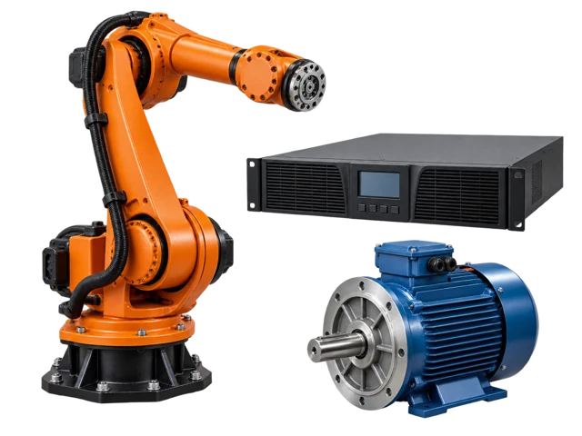 Industrial robot, power equipment and pump