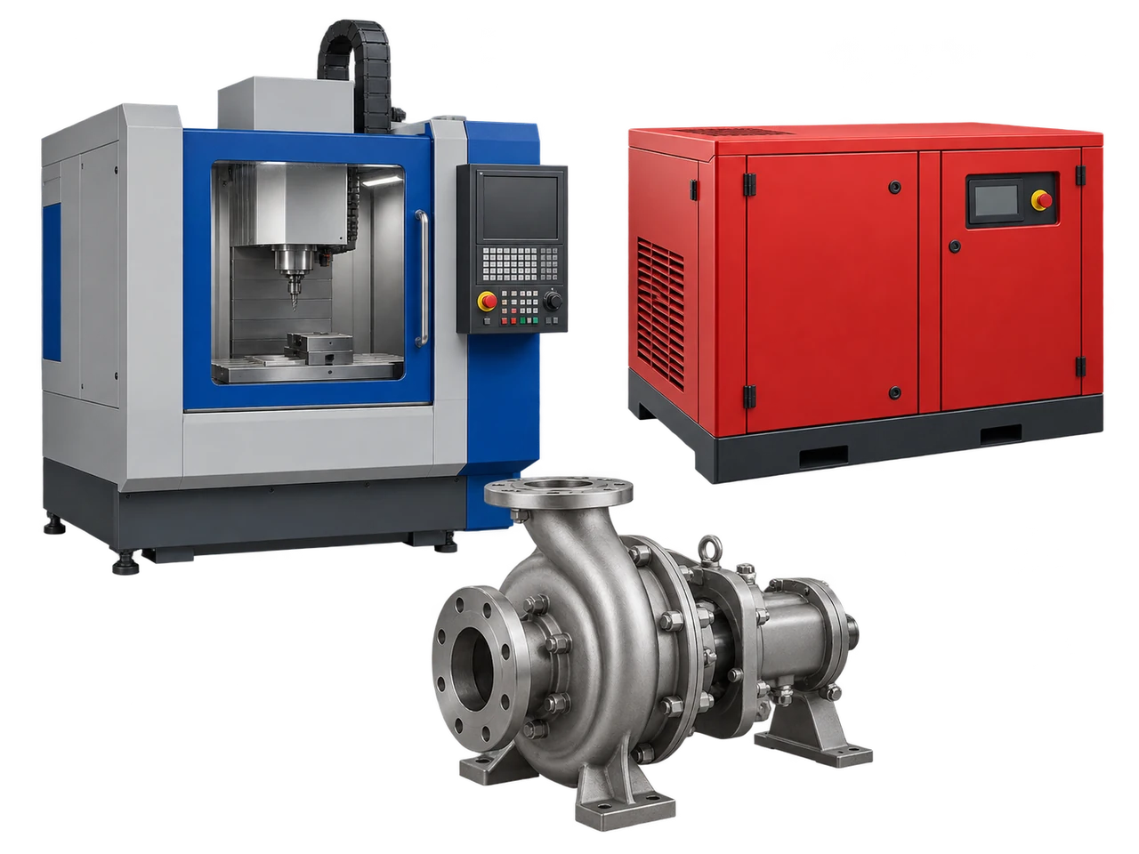 Industrial machinery and professional equipment
